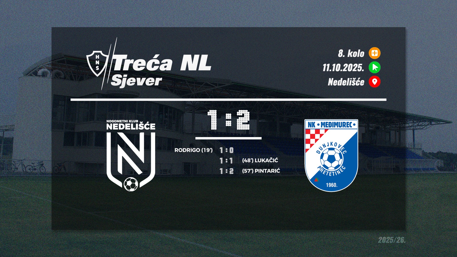 Video: Nedelišće - Međimurec 1:2