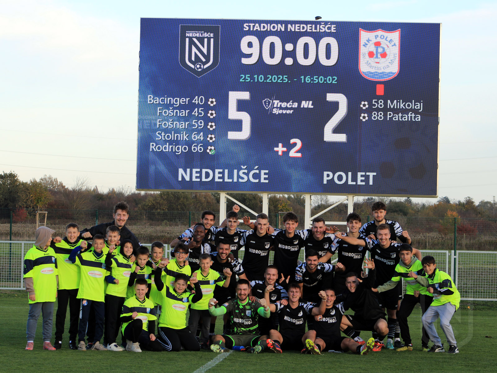 Treća NL: Nedelišće - Polet 5:2